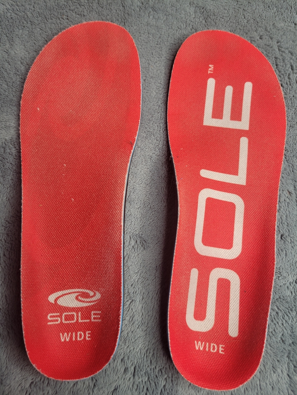 SOLE Medium Wide Orthotic Arch Support Insoles Unisex Mens 8 Womens 10